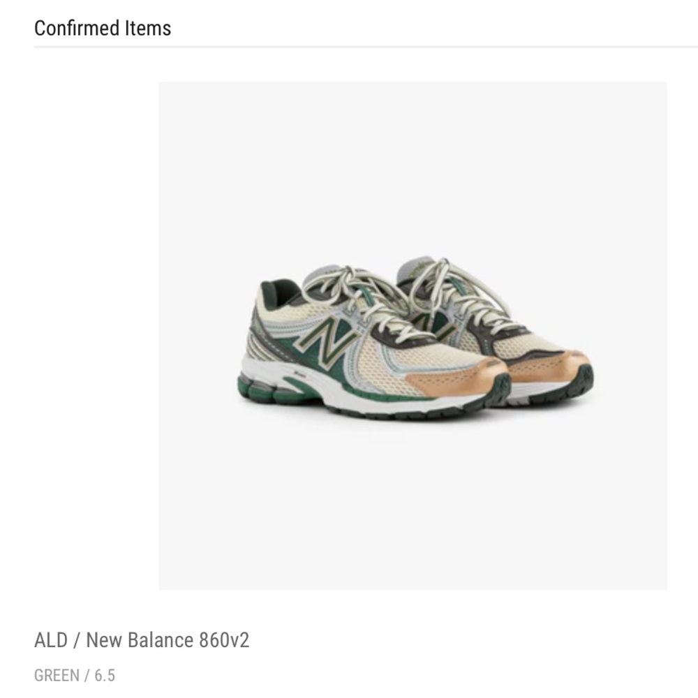 AIME LEON DEORE 860v2 NEW BALANCES IN GREEN